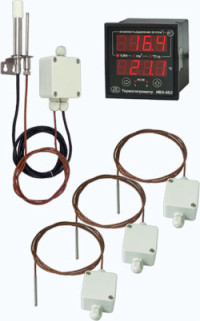 Термогигрометр ИВА-6Б2-К с измерительным преобразователем влажности и температуры ДВ2ТСМ-5Т-5П-АК