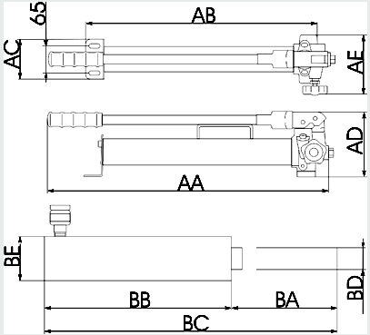 DW-391 — набор для правки кузовов 15 предметов