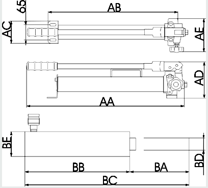 DW-394 — набор для правки кузовов 19 предметов